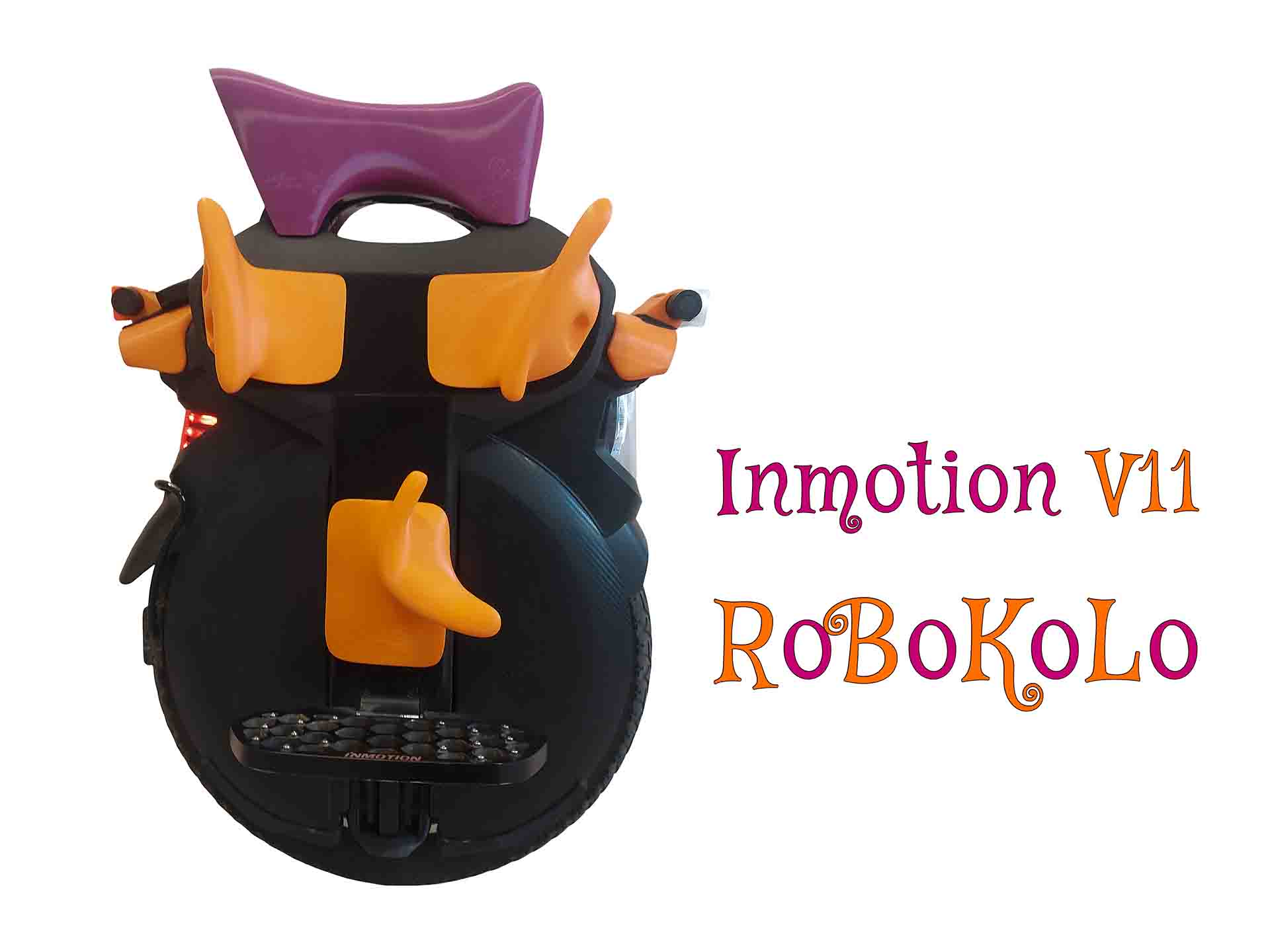 Nárazníky světla na Inmotion V11